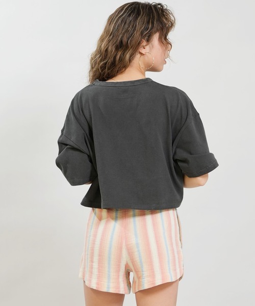 rip curl(リップカール)の「RIP CURL/リップカール TRIBAL CROP TEE RCL6S-4305(Tシャツ/カットソー・レディース・ブラック/ホワイト/ピンク・FREE)」の11枚目の写真