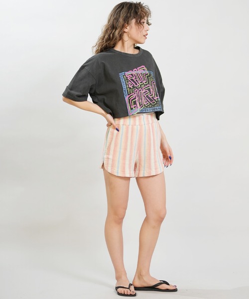 rip curl(リップカール)の「RIP CURL/リップカール TRIBAL CROP TEE RCL6S-4305(Tシャツ/カットソー・レディース・ブラック/ホワイト/ピンク・FREE)」の15枚目の写真