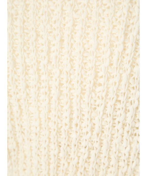 FRAY I.D（フレイアイディー）の「スラブコットンローゲージニット（ニット/セーター・レディース・ホワイト/ピンク/イエロー・F）」の17枚目の写真