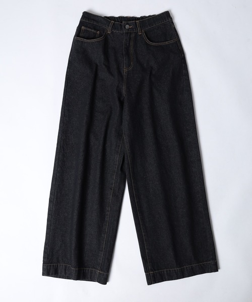 ATELANE（アテレーン）の「ATELANE / 11.5oz デニム　5Pパンツ（デニムパンツ・メンズ・アイボリー/ブラック/ネイビー・M/XL/L）」の5枚目の写真