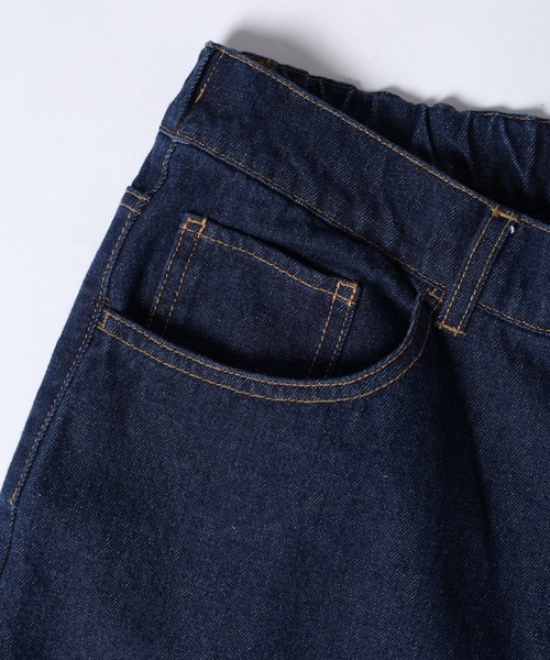 ATELANE（アテレーン）の「ATELANE / 11.5oz デニム　5Pパンツ（デニムパンツ・メンズ・アイボリー/ブラック/ネイビー・M/XL/L）」の7枚目の写真