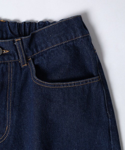 ATELANE（アテレーン）の「ATELANE / 11.5oz デニム　5Pパンツ（デニムパンツ・メンズ・アイボリー/ブラック/ネイビー・M/XL/L）」の9枚目の写真