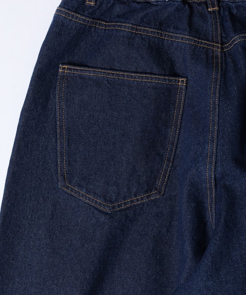 ATELANE（アテレーン）の「ATELANE / 11.5oz デニム　5Pパンツ（デニムパンツ・メンズ・アイボリー/ブラック/ネイビー・M/XL/L）」の10枚目の写真