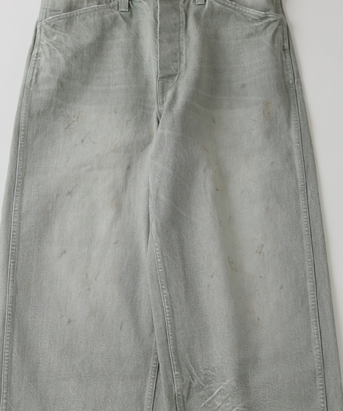 JOURNAL STANDARD J.S HOMESTEAD(ジャーナルスタンダードホームステッド)の「J.S.Homestead / バック バックル トラウザー ワーク パンツ(その他パンツ・メンズ・グリーン/ブラウン・LARGE/MEDIUM)」の9枚目の写真