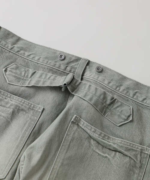 JOURNAL STANDARD J.S HOMESTEAD(ジャーナルスタンダードホームステッド)の「J.S.Homestead / バック バックル トラウザー ワーク パンツ(その他パンツ・メンズ・グリーン/ブラウン・LARGE/MEDIUM)」の17枚目の写真