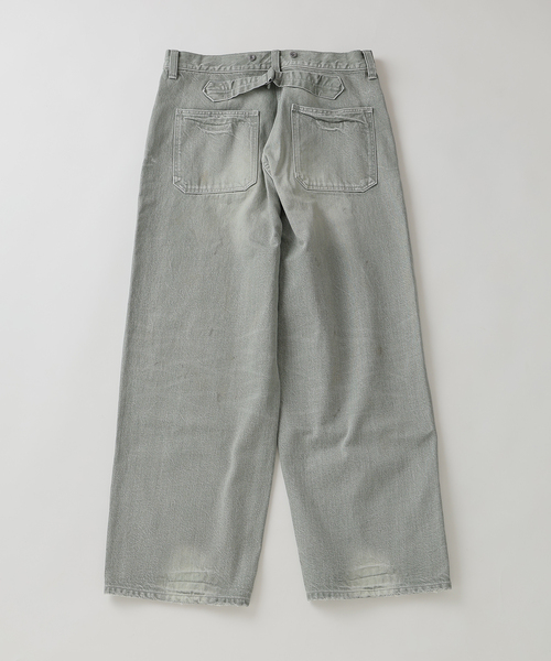 JOURNAL STANDARD J.S HOMESTEAD(ジャーナルスタンダードホームステッド)の「J.S.Homestead / バック バックル トラウザー ワーク パンツ(その他パンツ・メンズ・グリーン/ブラウン・LARGE/MEDIUM)」の18枚目の写真