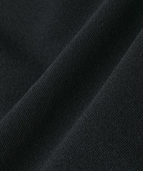 martinique(マルティニーク)の「【l’heritage martinique/レリタージュ マルティニーク】アセテートポリミラノフレアワンピース(ワンピース・レディース・ブラック・1)」の6枚目の写真