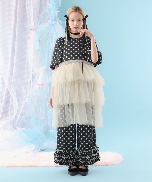 CAROLINA GLASER（カロリナ グレイサー）の「異素材 チュールフリル ブラウス（シャツ/ブラウス・レディース・その他/その他1・ONE SIZE）」の22枚目の写真