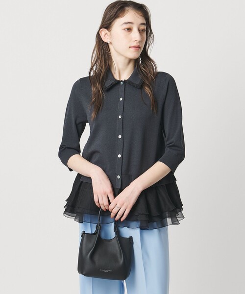 UNITED ARROWS(ユナイテッドアローズ)の「<GIANNI CHIARINI>DUA バッグ(ハンドバッグ・レディース・ナチュラル/ライトピンク/ブラック・FREE)」の22枚目の写真