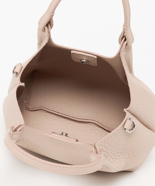 UNITED ARROWS(ユナイテッドアローズ)の「<GIANNI CHIARINI>DUA バッグ(ハンドバッグ・レディース・ナチュラル/ライトピンク/ブラック・FREE)」の13枚目の写真