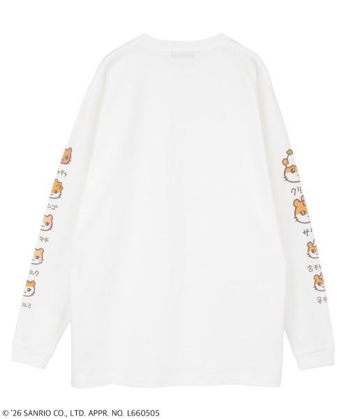 Candy Stripper(キャンディストリッパー)の「【COROCOROKURIRIN】FAMILY L/S TEE(Tシャツ/カットソー・レディース・ブラック/オフホワイト/ピンク・FREE)」の17枚目の写真
