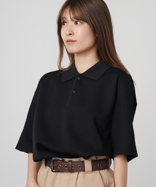 DESCENTE ALLTERRAIN/デサントオルテライン FUSIONKNIT POLO SHIRT