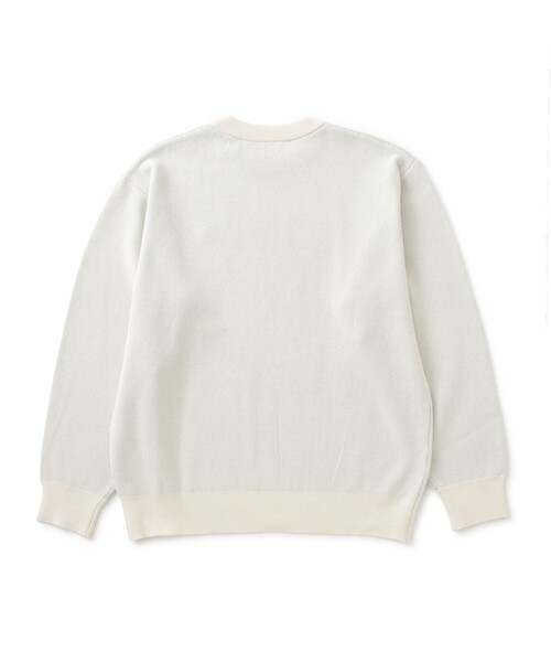 j.n.r.d(ジェー・エヌ・アール・ディー)の「RED EYE DUCK スウェットライクニット(ニット/セーター・メンズ・ブルー系その他4/ブラック/オフホワイト・M/LL/L)」の4枚目の写真