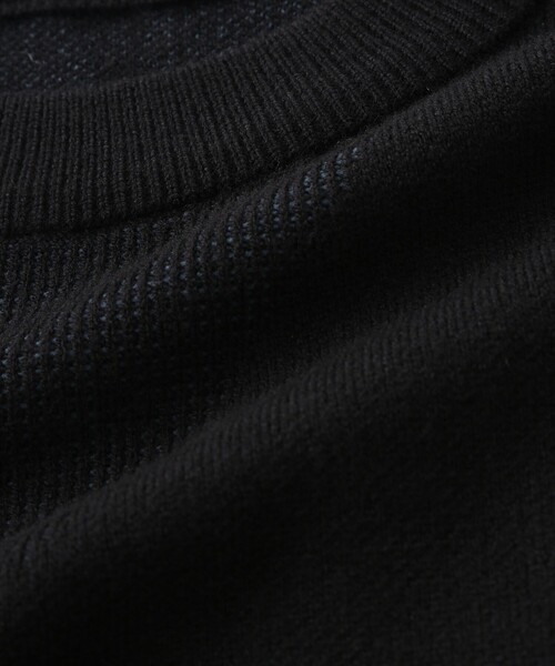 j.n.r.d(ジェー・エヌ・アール・ディー)の「RED EYE DUCK スウェットライクニット(ニット/セーター・メンズ・ブルー系その他4/ブラック/オフホワイト・M/LL/L)」の13枚目の写真