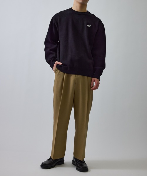 j.n.r.d(ジェー・エヌ・アール・ディー)の「RED EYE DUCK スウェットライクニット(ニット/セーター・メンズ・ブルー系その他4/ブラック/オフホワイト・M/LL/L)」の19枚目の写真