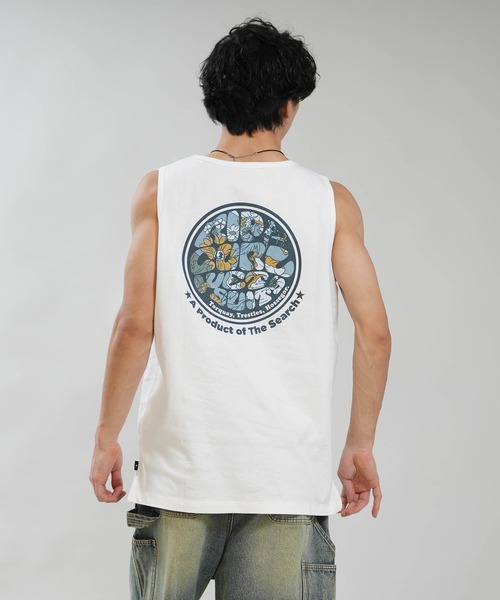rip curl（リップカール）の「RIP CURL/リップカール メンズ タンクトップ WETTI PASSAGE ICON TANK RCM6S-2301（タンクトップ・メンズ・ホワイト/シアン/ブラック・M/XL/L）」の4枚目の写真
