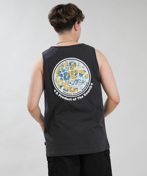 rip curl（リップカール）の「RIP CURL/リップカール メンズ タンクトップ WETTI PASSAGE ICON TANK RCM6S-2301（タンクトップ・メンズ・ホワイト/シアン/ブラック・M/XL/L）」の8枚目の写真