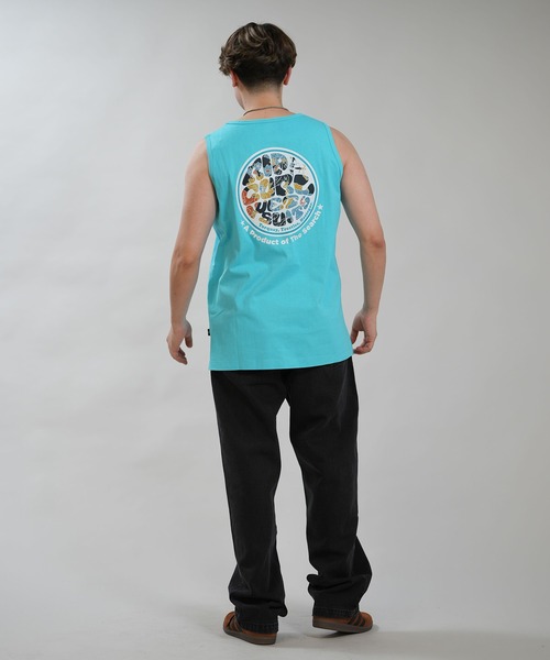 rip curl（リップカール）の「RIP CURL/リップカール メンズ タンクトップ WETTI PASSAGE ICON TANK RCM6S-2301（タンクトップ・メンズ・ホワイト/シアン/ブラック・M/XL/L）」の14枚目の写真