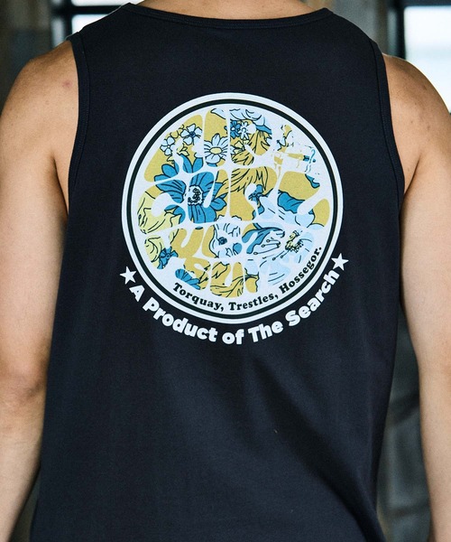 rip curl（リップカール）の「RIP CURL/リップカール メンズ タンクトップ WETTI PASSAGE ICON TANK RCM6S-2301（タンクトップ・メンズ・ホワイト/シアン/ブラック・M/XL/L）」の21枚目の写真