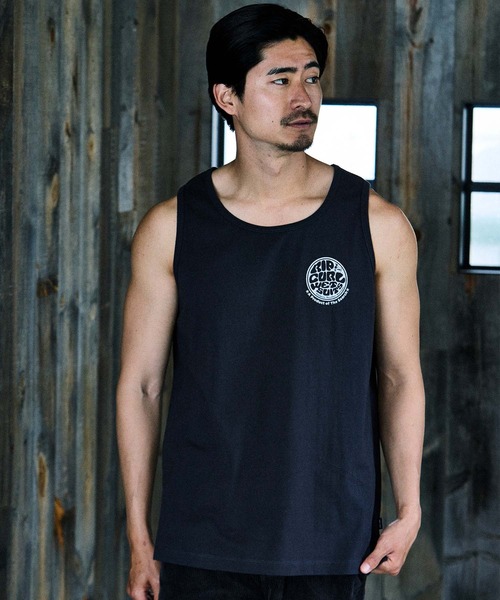 rip curl（リップカール）の「RIP CURL/リップカール メンズ タンクトップ WETTI PASSAGE ICON TANK RCM6S-2301（タンクトップ・メンズ・ホワイト/シアン/ブラック・M/XL/L）」の18枚目の写真