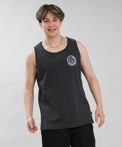 rip curl（リップカール）の「RIP CURL/リップカール メンズ タンクトップ WETTI PASSAGE ICON TANK RCM6S-2301（タンクトップ・メンズ・ホワイト/シアン/ブラック・M/XL/L）」の22枚目の写真