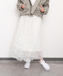 libelle more | クリンクルチュールギャザーロングスカート(スカート)
