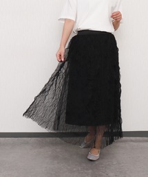 libelle more | クリンクルチュールギャザーロングスカート(スカート)