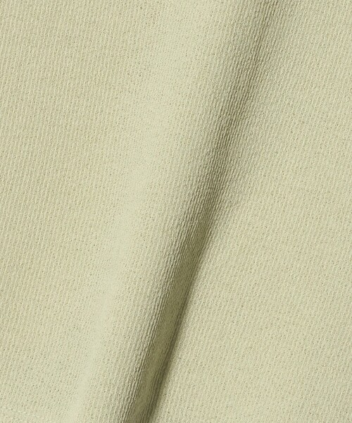 BEAUTY&YOUTH UNITED ARROWS（ビューティーアンドユースユナイテッドアローズ）の「ハイツイストコットン シアークレープ ロングスリーブTシャツ（Tシャツ/カットソー・レディース・ライム/ブラック/オフホワイト・FREE）」の8枚目の写真