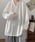 KELVIN�i�P�����@���j�́uRelax Fit Long Sleeve Pullover �����b�N�X�t�B�b�g�����O�X���[�u �v���I�[�o�[�iT�V���c/�J�b�g�\�[�j�v�b�z���C�g