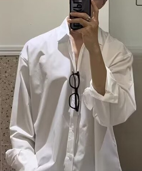 KELVIN（ケルヴァン）の「Relax Fit Long Sleeve Pullover リラックスフィットロングスリーブ プルオーバー（Tシャツ/カットソー・メンズ・ホワイト/ブラック・MEDIUM/LARGE）」の5枚目の写真