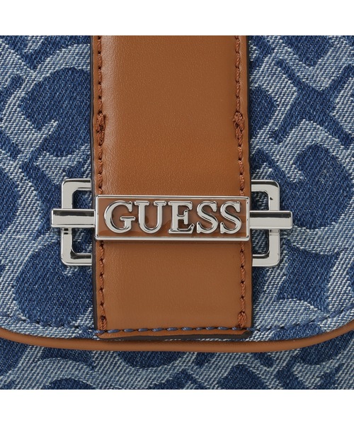 Guess（ゲス）の「ERIKA Flap Crossbody ショルダーバッグ  （ショルダーバッグ・レディース・インディゴブルー・ONE SIZE）」の7枚目の写真