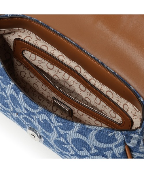 Guess（ゲス）の「ERIKA Flap Crossbody ショルダーバッグ  （ショルダーバッグ・レディース・インディゴブルー・ONE SIZE）」の12枚目の写真