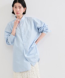 ROYAL NAVY（ロイヤルネイビー）の「【ROYAL NAVY/ロイヤルネイビー】バンドカラーシャツ（シャツ/ブラウス）」