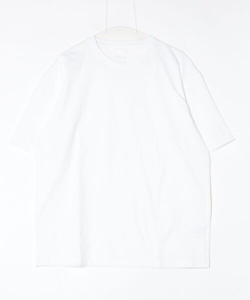 TIGORA（ティゴラ）の「ティゴラ TIGORA ストレッチTシャツ SOLOTEX(R)使用（Tシャツ/カットソー・メンズ・ネイビー/ホワイト/ブラック・LL/M/L/S/3L）」の7枚目の写真