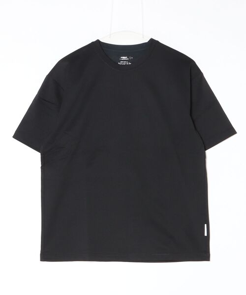 TIGORA（ティゴラ）の「ティゴラ TIGORA ストレッチTシャツ SOLOTEX(R)使用（Tシャツ/カットソー・メンズ・ネイビー/ホワイト/ブラック・LL/M/L/S/3L）」の6枚目の写真