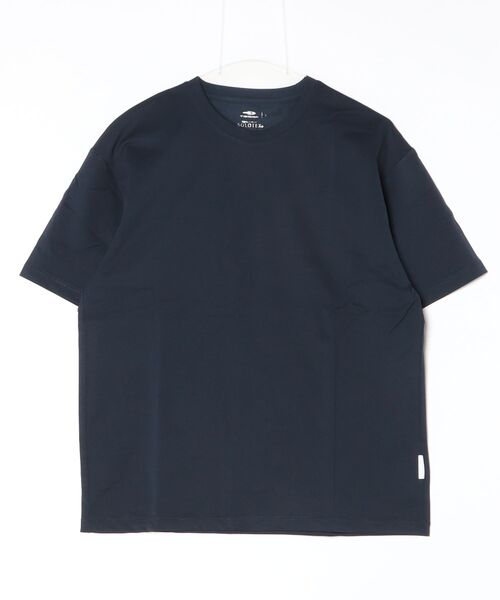 TIGORA（ティゴラ）の「ティゴラ TIGORA ストレッチTシャツ SOLOTEX(R)使用（Tシャツ/カットソー・メンズ・ネイビー/ホワイト/ブラック・LL/M/L/S/3L）」の5枚目の写真