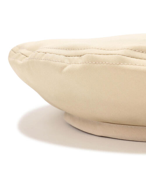 FREE'S MART(フリーズマート)の「シンプルベレー(ハンチング/ベレー帽・レディース・ベージュ/ブラック・フリ-)」の11枚目の写真