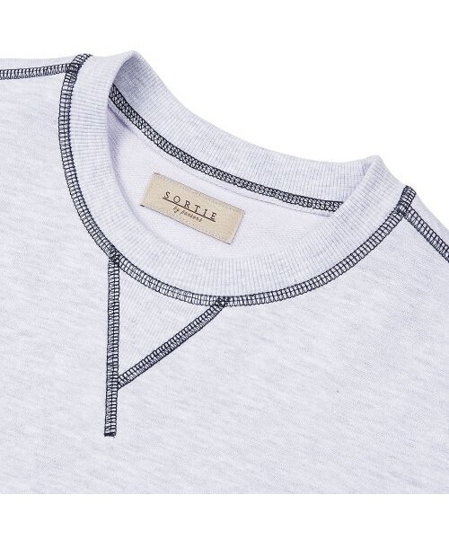 sortie(ソルティ)の「3N605 Sweat Shirts (White Melange)(スウェット・メンズ・その他・X-LARGE/MEDIUM/LARGE)」の3枚目の写真