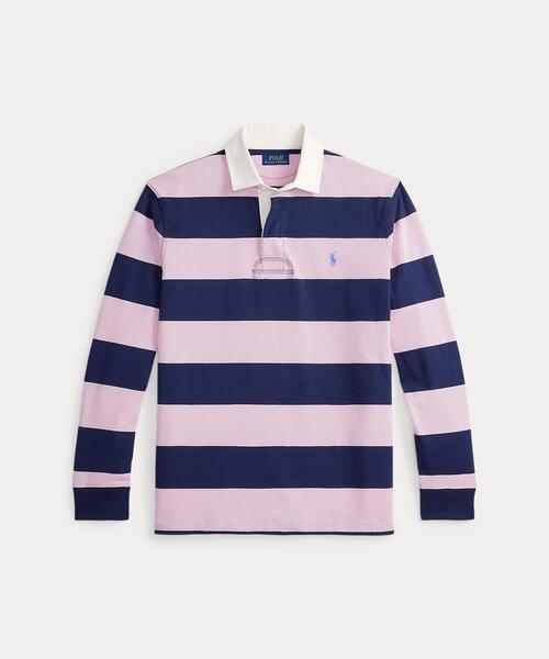 【新品タグ付き】Ralph Lauren 2XL(3L)ラガーシャツ ポロシャツ アイコニック ラグビー シャツ（その他トップス）｜POLO RALPH LAUREN