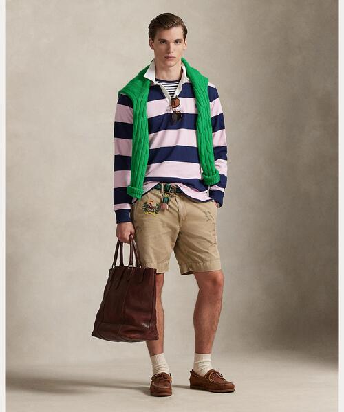 POLO RALPH LAUREN（ポロ ラルフ ローレン）の「アイコニック ラグビー シャツ（その他トップス・メンズ・ピンク系3・XXL/XS/L/XL/S/M）」の6枚目の写真