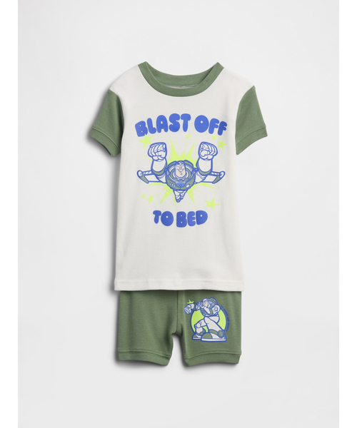 GAP(ギャップ)の「babyGap × ディズニー トイ・ストーリー オーガニックコットン100% パジャマセット(ルームウェア/パジャマ・キッズ・グリーン系その他・80cm/90cm/95cm/100cm/105cm/110cm)」の1枚目の写真