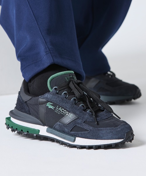 LACOSTE(ラコステ)の「メンズ ELITE ACTIVE 1262 SMA エリートアクティブ スニーカー(スニーカー・メンズ・ブラック×ホワイト・28.0cm/26.5cm/27.0cm/25.5cm/26.0cm/25.0cm/28.5cm)」の1枚目の写真