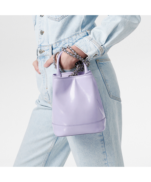 I BAG YOUR PARDON(アイバック ユア パードン)の「clover BAGpack (4 colors)(バックパック/リュック・レディース・ブラック/シルバー/アイボリー/ラベンダー・FREE)」の3枚目の写真