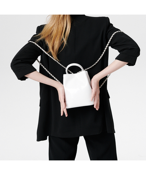 I BAG YOUR PARDON(アイバック ユア パードン)の「clover BAGpack (4 colors)(バックパック/リュック・レディース・ブラック/シルバー/アイボリー/ラベンダー・FREE)」の2枚目の写真