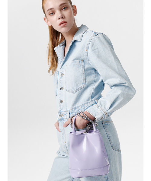 I BAG YOUR PARDON(アイバック ユア パードン)の「clover BAGpack (4 colors)(バックパック/リュック・レディース・ブラック/シルバー/アイボリー/ラベンダー・FREE)」の5枚目の写真