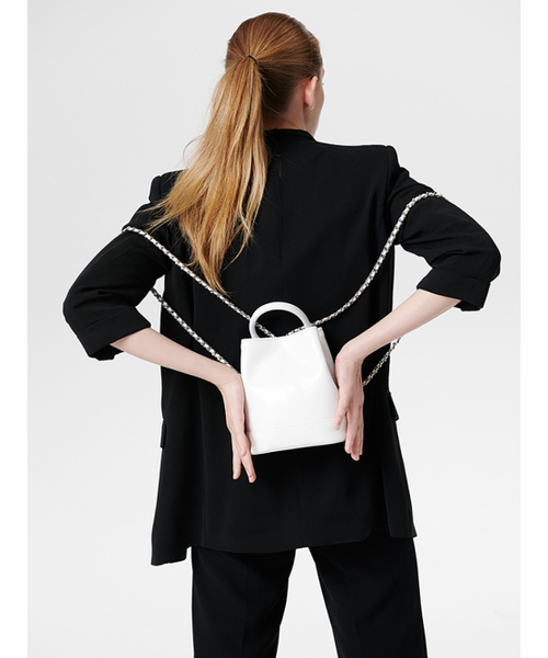 I BAG YOUR PARDON(アイバック ユア パードン)の「clover BAGpack (4 colors)(バックパック/リュック・レディース・ブラック/シルバー/アイボリー/ラベンダー・FREE)」の7枚目の写真