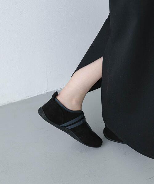 SENSE OF PLACE by URBAN RESEARCH（センスオブプレイスバイアーバンリサーチ）の「フラットソールバレエスニーカー（バレエシューズ・レディース・ブラウン/ブラック/アイボリー・SMALL/LARGE/MEDIUM）」の10枚目の写真