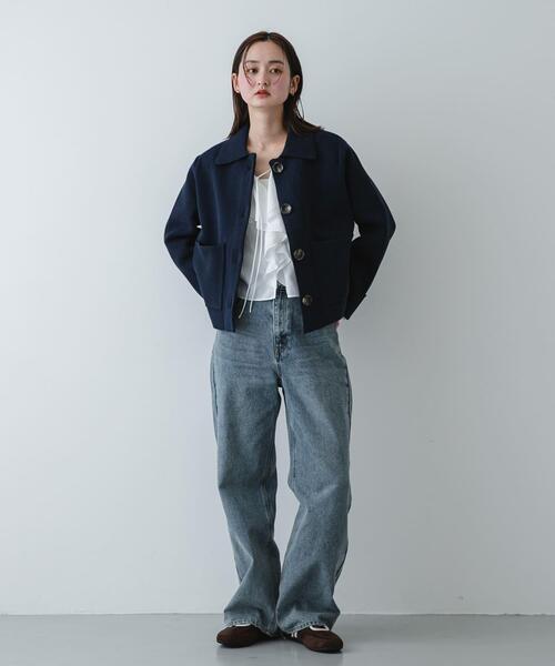 SENSE OF PLACE by URBAN RESEARCH（センスオブプレイスバイアーバンリサーチ）の「フラットソールバレエスニーカー（バレエシューズ・レディース・ブラウン/ブラック/アイボリー・SMALL/LARGE/MEDIUM）」の17枚目の写真