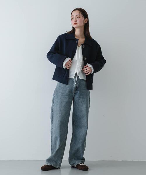 SENSE OF PLACE by URBAN RESEARCH（センスオブプレイスバイアーバンリサーチ）の「フラットソールバレエスニーカー（バレエシューズ・レディース・ブラウン/ブラック/アイボリー・SMALL/LARGE/MEDIUM）」の18枚目の写真