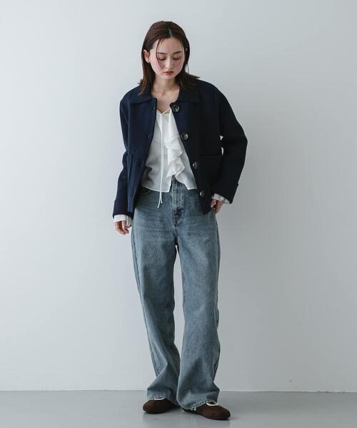 SENSE OF PLACE by URBAN RESEARCH（センスオブプレイスバイアーバンリサーチ）の「フラットソールバレエスニーカー（バレエシューズ・レディース・ブラウン/ブラック/アイボリー・SMALL/LARGE/MEDIUM）」の19枚目の写真